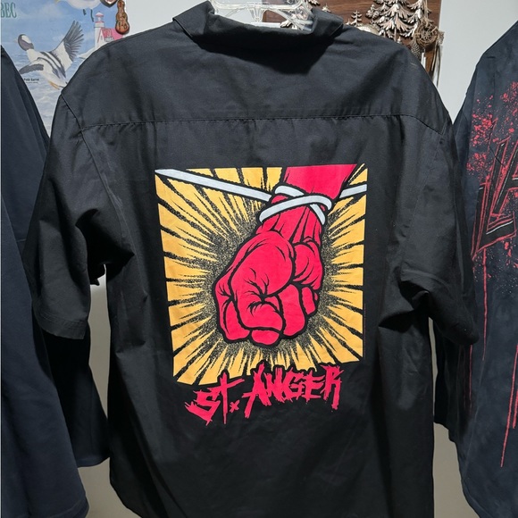 Vintage Metallica button up shirt (XL) - Picture 2 of 3